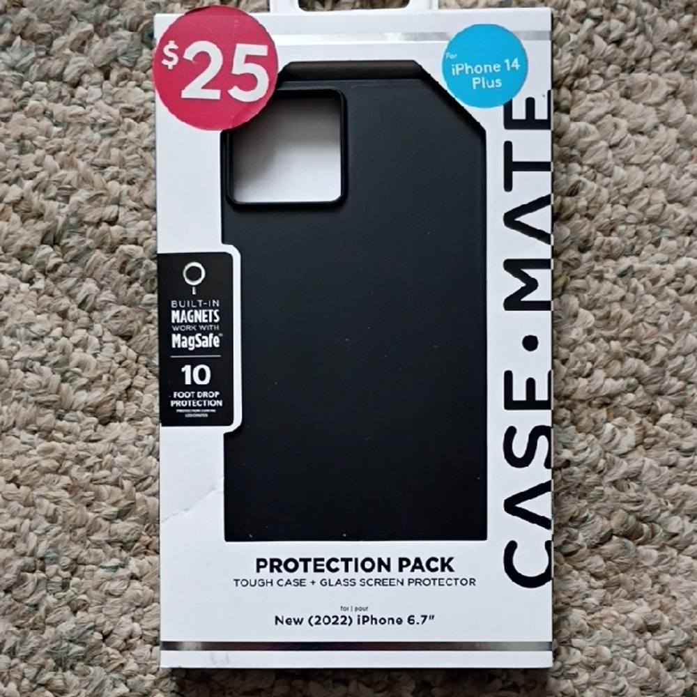 Case-Mate Black Tough Case for iPhone 6.7